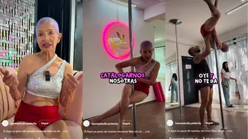 María Luisa practica el pole fitness a los 88 años: "Quiero decirle a todas las mujeres que hagan ejercicio" María Luisa practica el pole fitness a los 88 años: "Quiero decirle a todas las mujeres que hagan ejercicio"