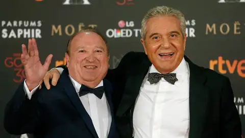 Fernando Esteso y Andrés Pajares Fernando Esteso y Andrés Pajares