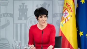 La ministra de Inclusión Seguridad Social y Migracioneas y portavoz del Gobierno, Elma Saiz. La ministra de Inclusión Seguridad Social y Migracioneas y portavoz del Gobierno, Elma Saiz.