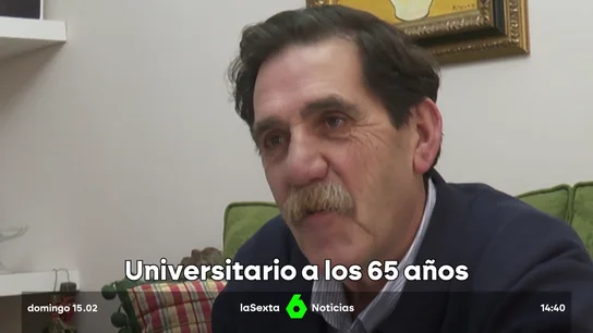 Universitario a los 65 años Universitario a los 65 años