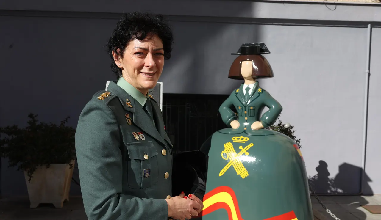 María Dolores Gimeno, ha alcanzado el empleo de coronel en la Guardia Civil