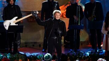 El cantante estadounidense Barry Manilow