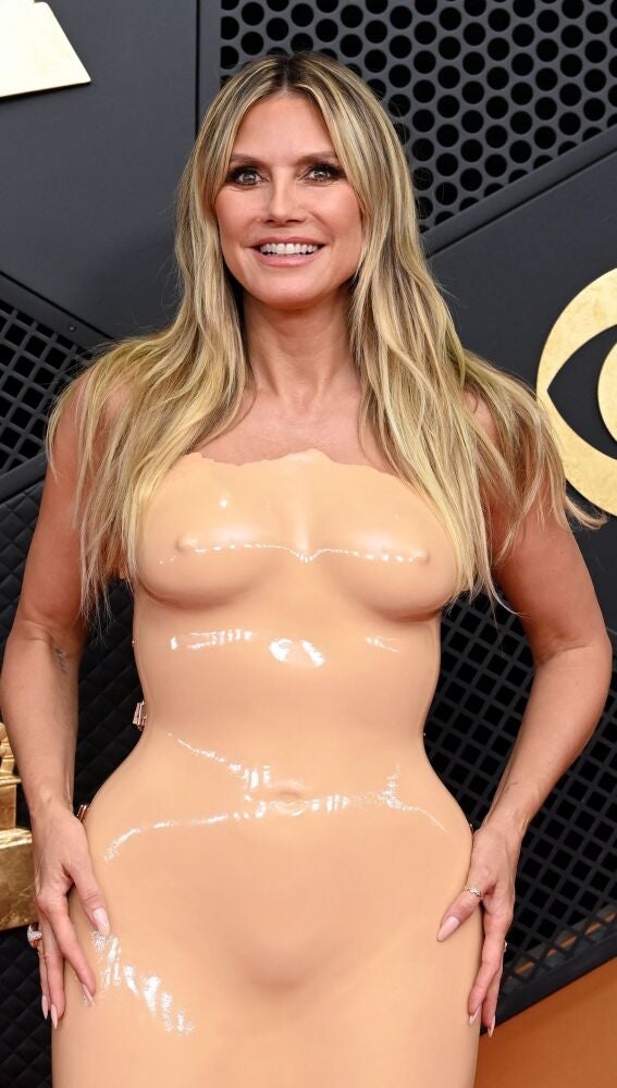 Heidi Klum en los Grammy
