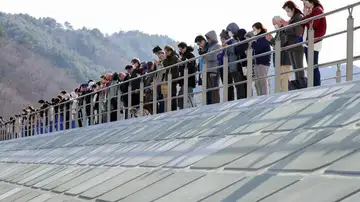 Japón recuerda el terremoto y la crisis nuclear 15 años después centrado en la rehabilitación Japón recuerda el terremoto y la crisis nuclear 15 años después centrado en la rehabilitación