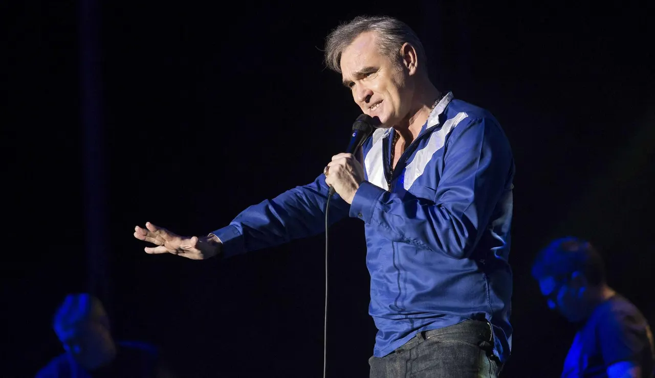 El cantante británico Steve Patrick Morrissey