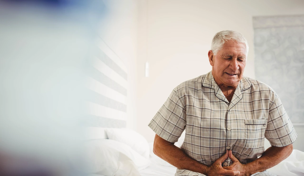 Persona mayor con dolor