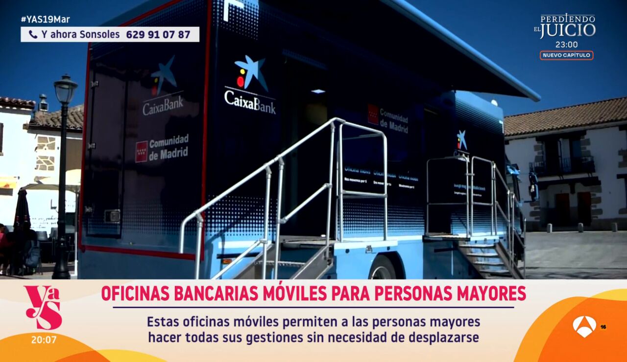 El banco m&aacute;s cerca que nunca con las oficinas m&oacute;viles, sucursales sobre ruedas para los mayores del mundo rural