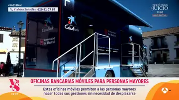 El banco más cerca que nunca con las oficinas móviles, sucursales sobre ruedas para los mayores del mundo rural El banco más cerca que nunca con las oficinas móviles, sucursales sobre ruedas para los mayores del mundo rural