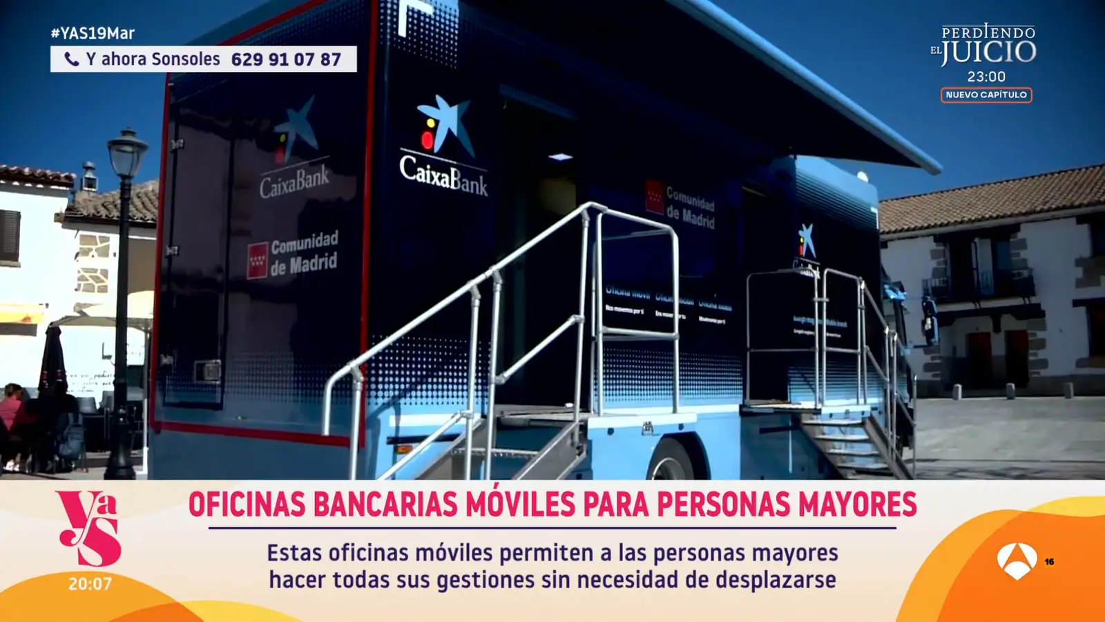 El banco más cerca que nunca con las oficinas móviles, sucursales sobre ruedas para los mayores del mundo rural