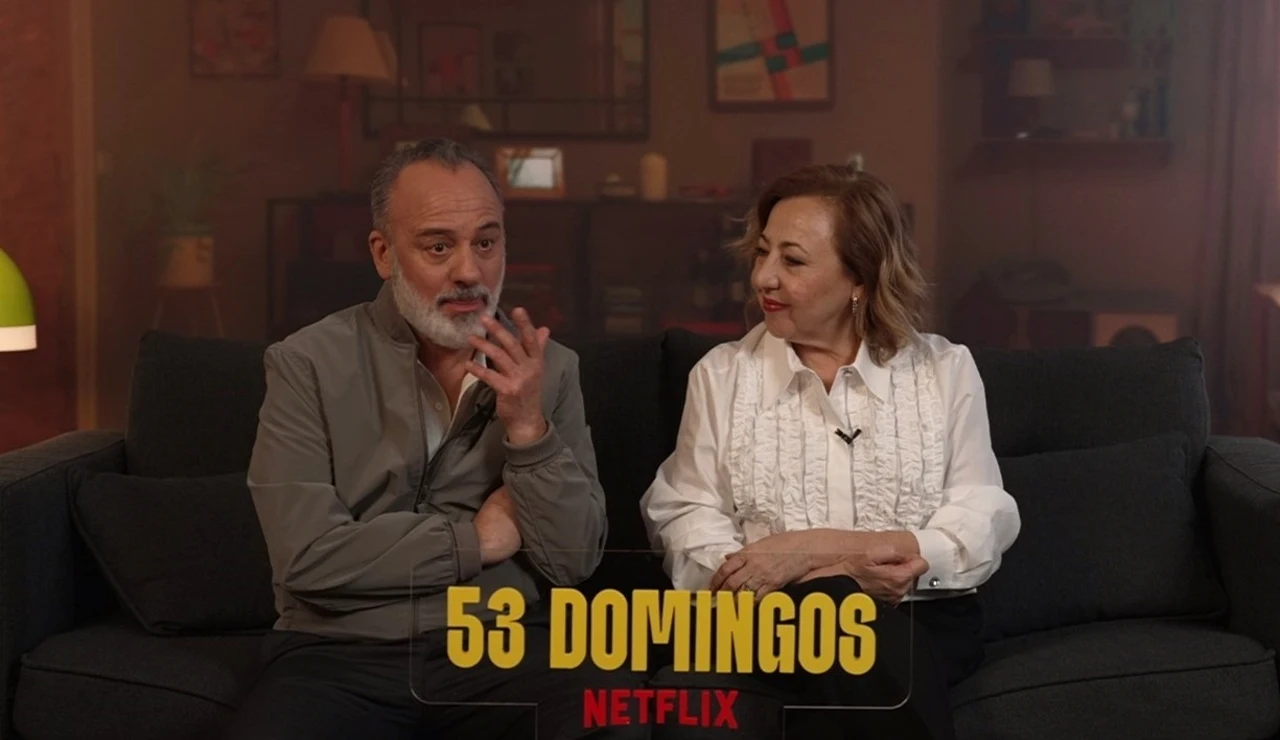 Javier Gutiérrez y Carmen Machi