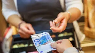 Pagar en el supermercado