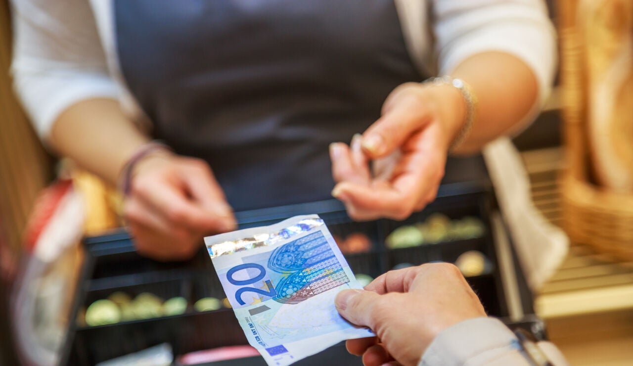 Pagar en el supermercado