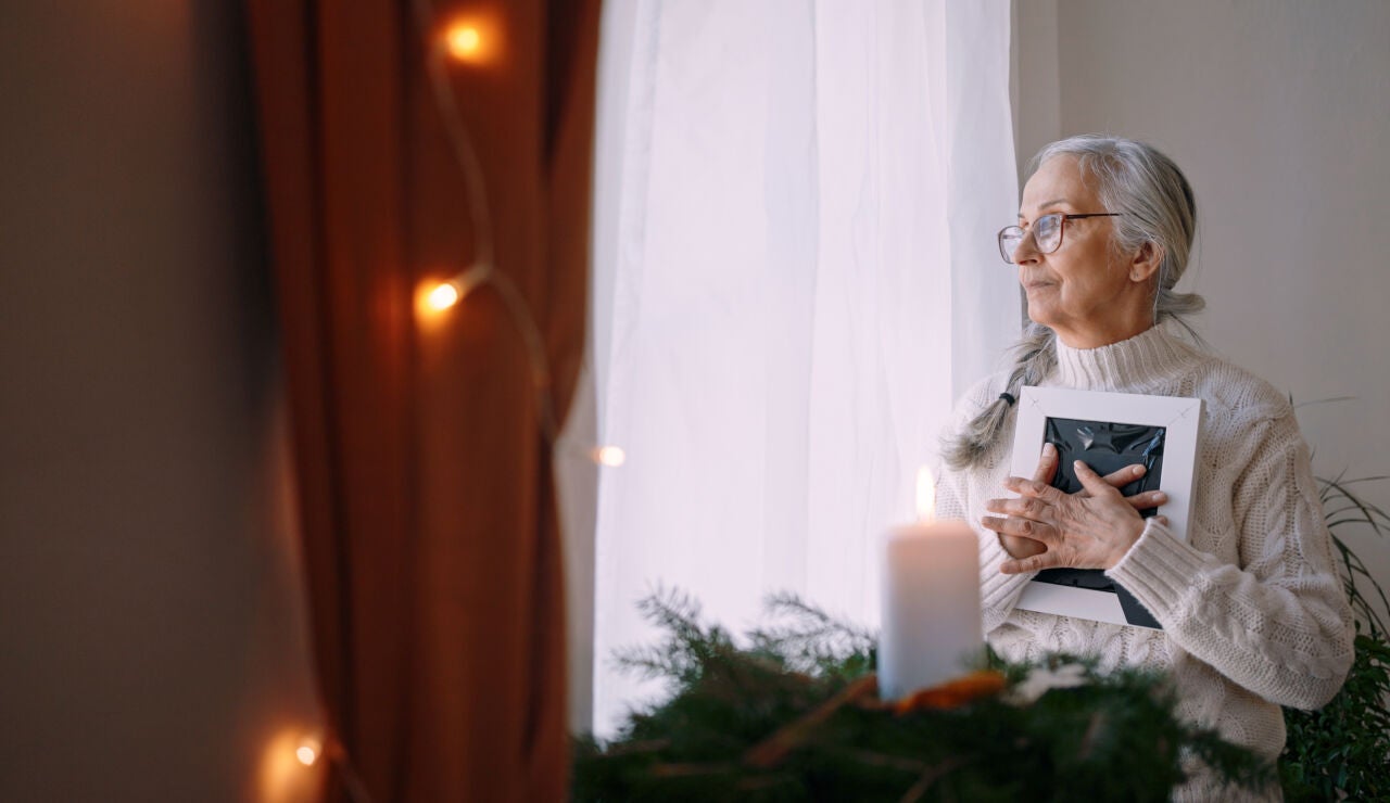 Persona mayor en duelo