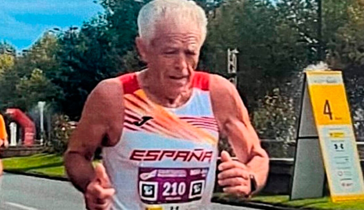 Juan atleta de 82 a&ntilde;os