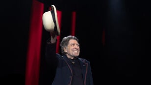 Joaqu&iacute;n Sabina durante su concierto en el Movistar Arena