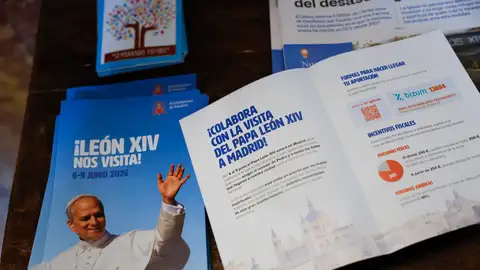 Folletos de la visita del papa Folletos de la visita del papa