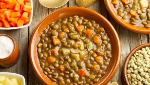 Plato de lentejas