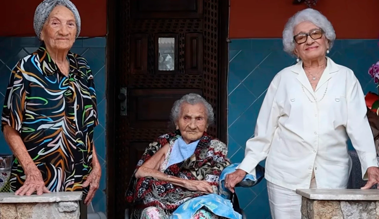 Tres hermanas brasileñas suman 316 años y la ciencia estudia su récord de longevidad