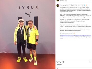 Qu&eacute; es Hyrox: la brutal prueba de fuerza en la que Alejandro Rojas-Marcos ha logrado un bronce mundial a los 85 a&ntilde;os