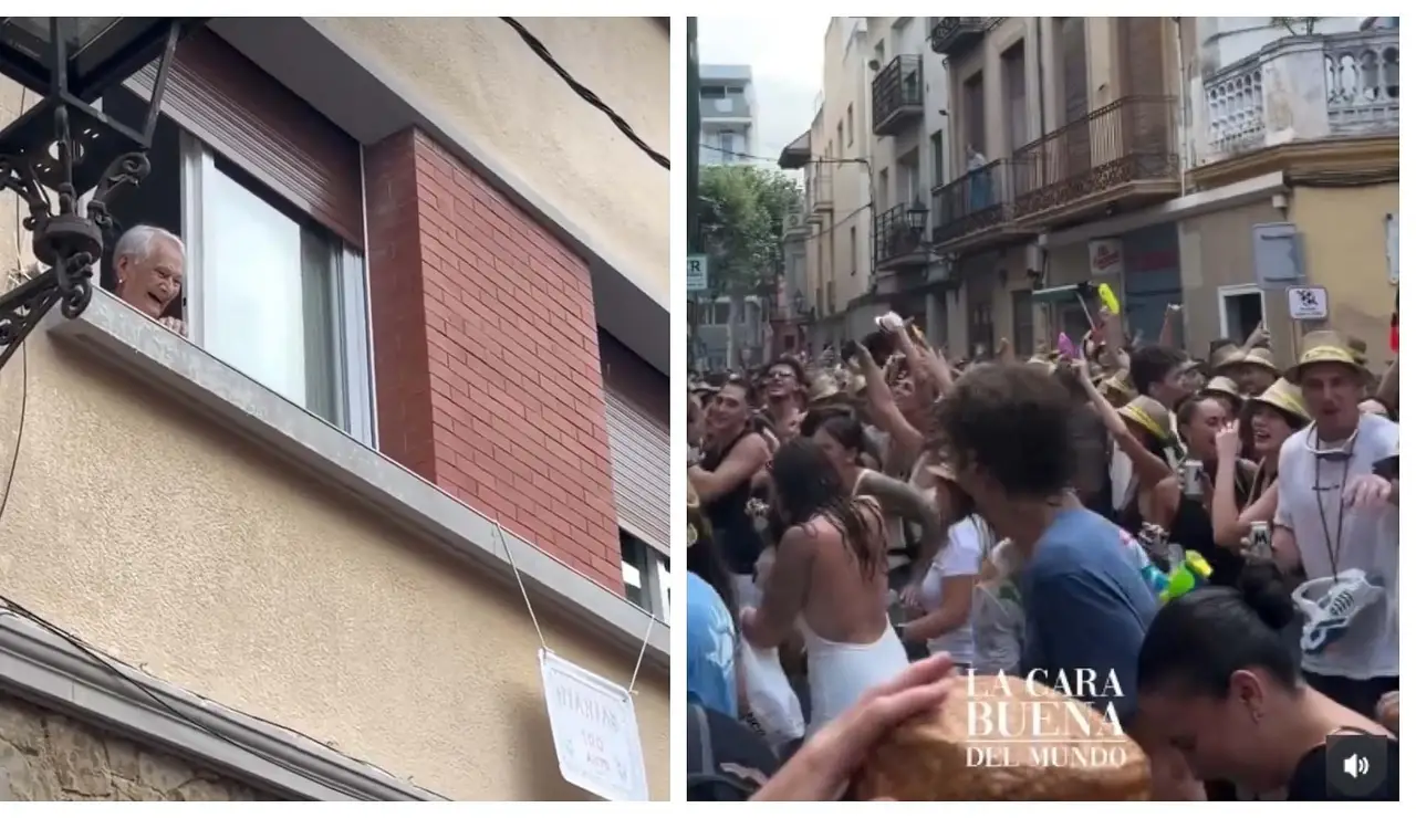La emocionante felicitación de Arenys de Mar a María por sus 100 años