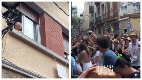 La emocionante felicitaci&oacute;n de Arenys de Mar a Mar&iacute;a por sus 100 a&ntilde;os