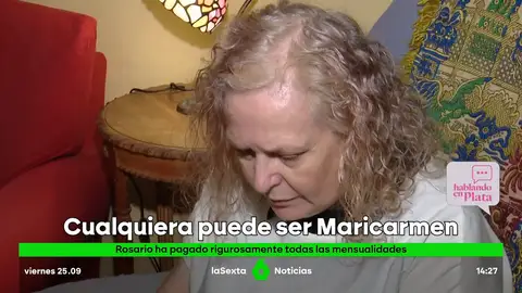 Rosario, a punto de ser desahuciada, y Tomasa, obligada a compartir piso a los 71 años Rosario, a punto de ser desahuciada, y Tomasa, obligada a compartir piso a los 71 años