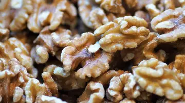 Primer plano de nueces Primer plano de nueces