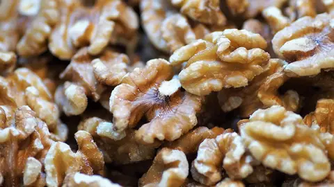 Primer plano de nueces Primer plano de nueces